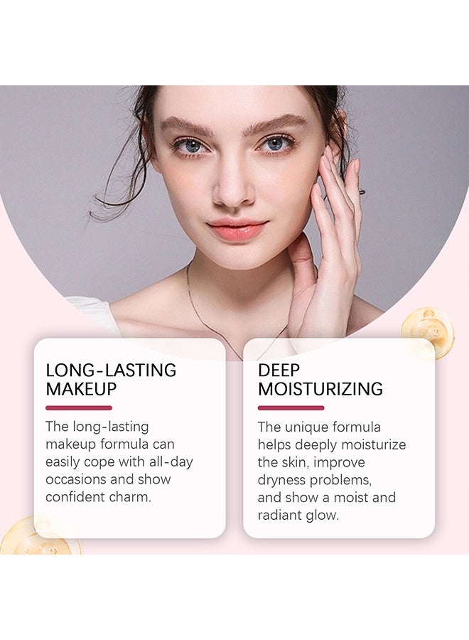 EELHOE Peptide Bounce Foundation | Anti-Aging Vegan Makeup with Firming Peptides, Medium Buildable Coverage, Blurs Wrinkles & Smooths Skin Texture - Clean Formula for Mature Skin 20g, Natural Color - Image 4